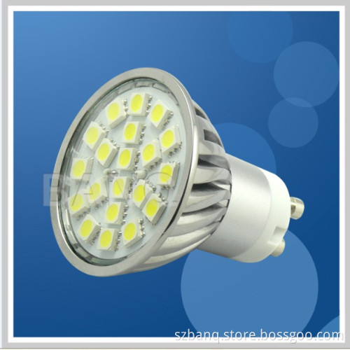 20PCS 5050 SMD LED Spotlight, GU10 Base